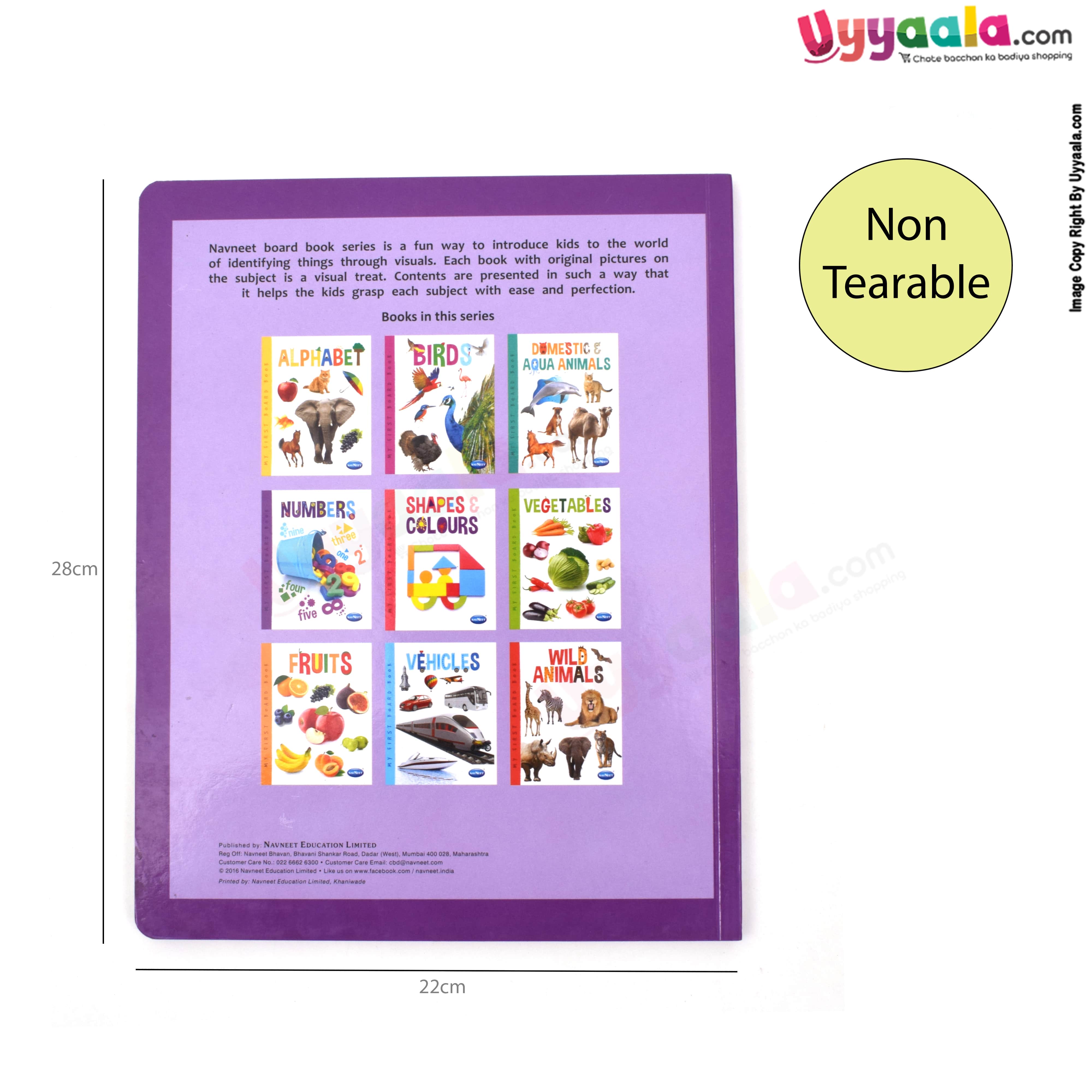 Numbers book for babies