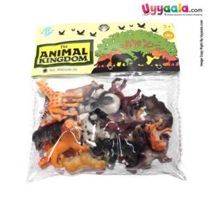 Animal Kingdom Jungle Animal Figures Set for Kids