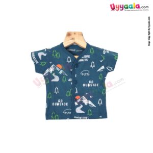 Doreme half sleeve front open hosiery cotton jablas