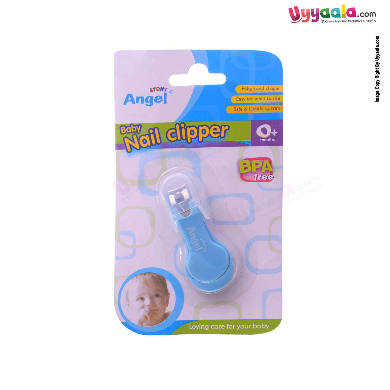 STONY ANGEL Baby Nail Clipper for Babies 0+m Age