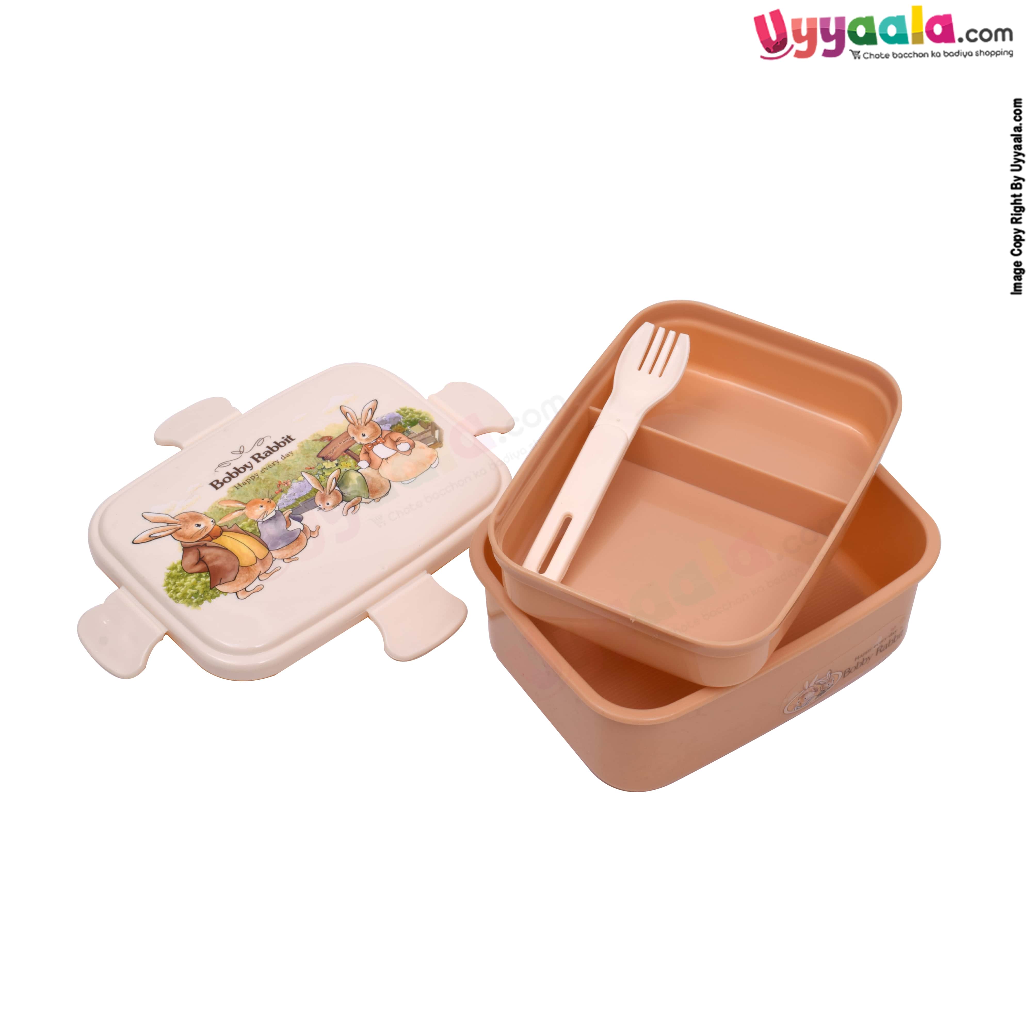 BOBBY RABBIT happy every day lunch box for kids