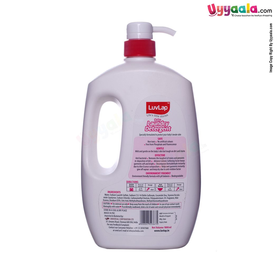 LUVLAP Anti Bacterial Laundry Detergent-uyyala-com.myshopify.com-Laundry Detergent-Luvlap