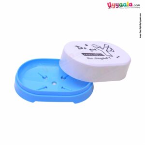 Soap Box With Letters print - Blue