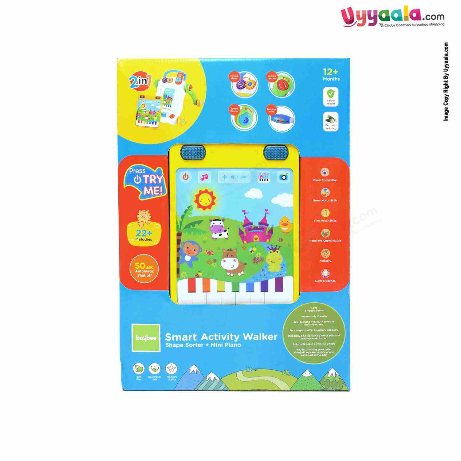BAYBEE Smart Activity Walker
