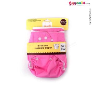 Reusable diaper for babies, Pink