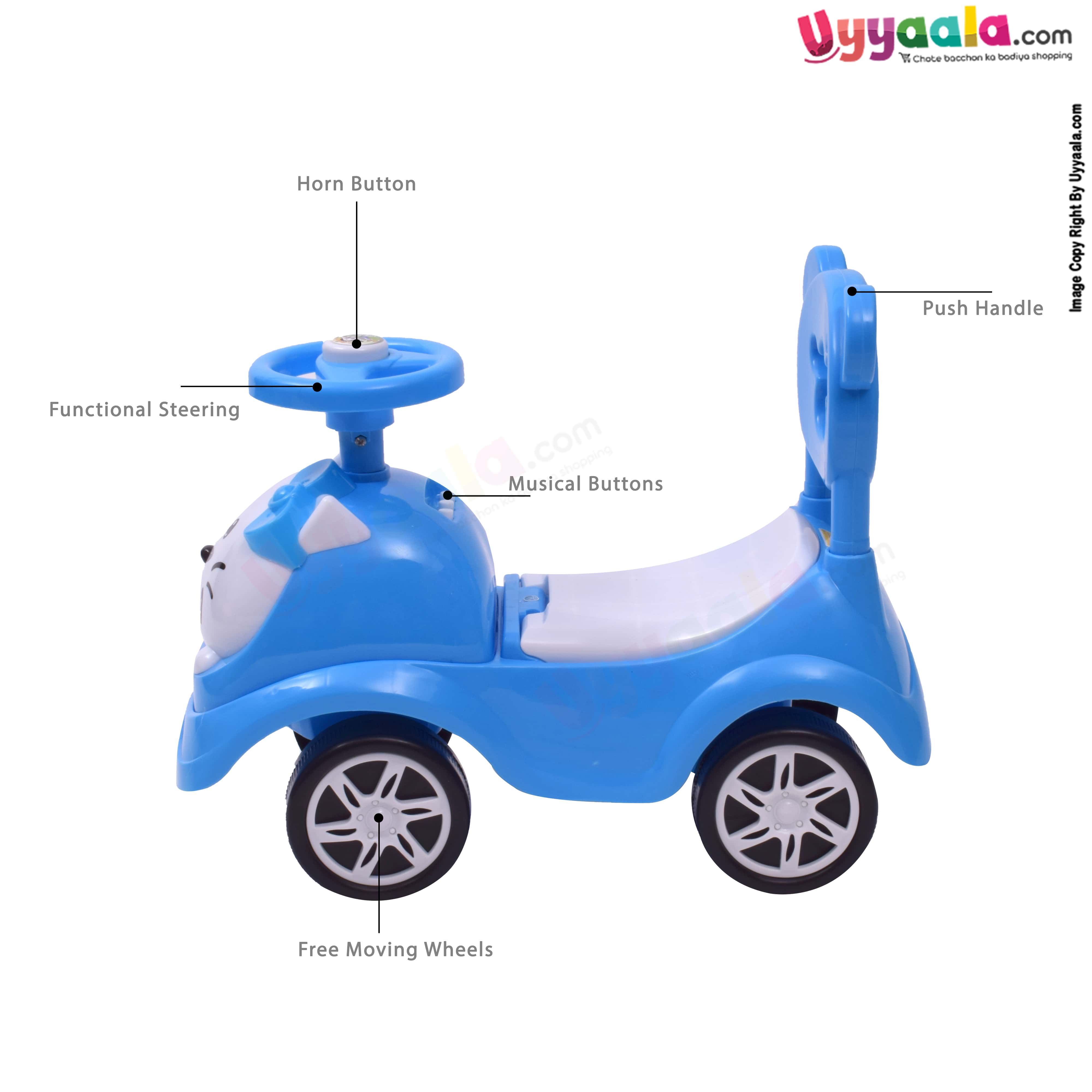 HELLO KITTY musical ride-on push car for babies