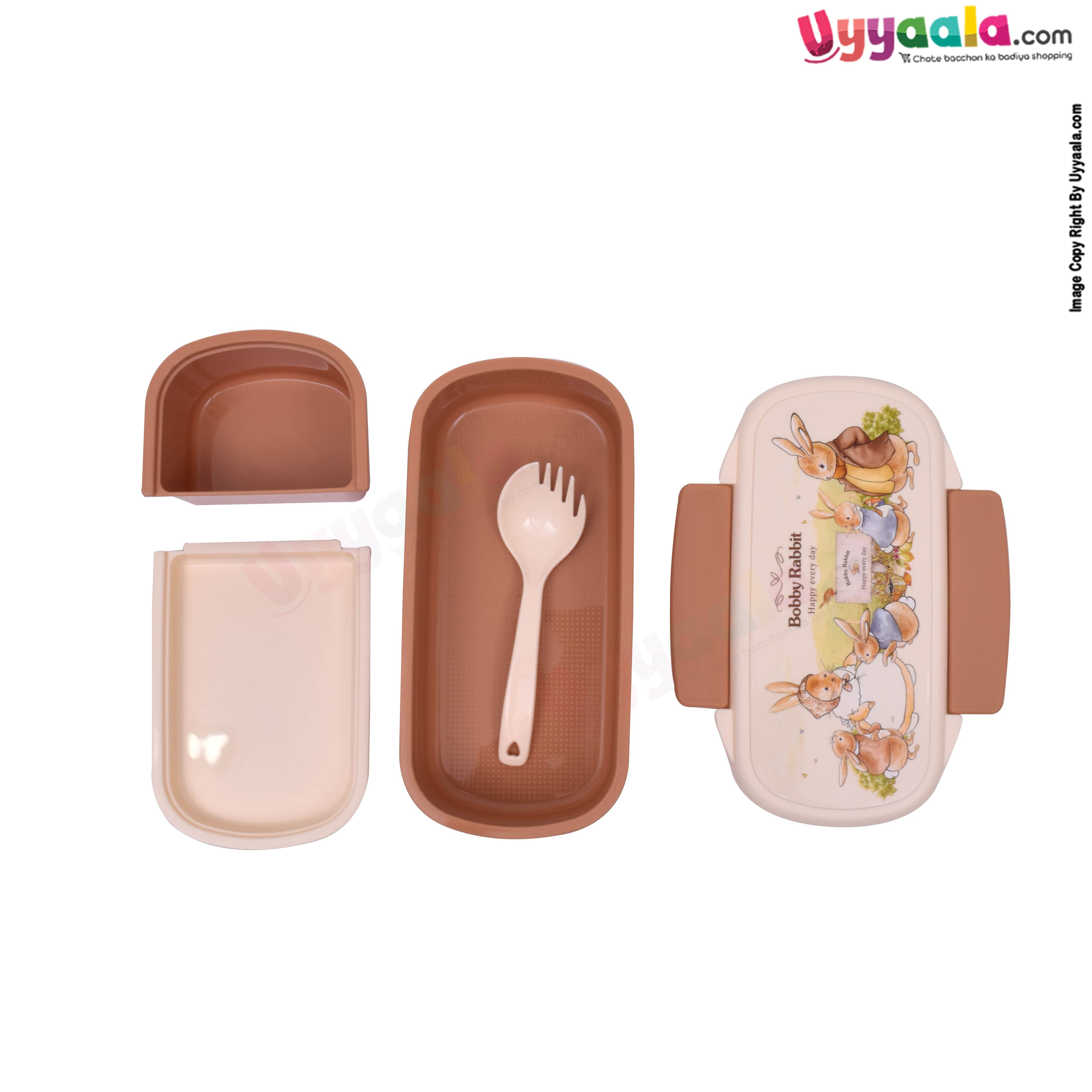 : BOBBY RABBIT happy every day lunch box for kids