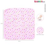 Babies soft hosiery cloth hooded towel, Pink