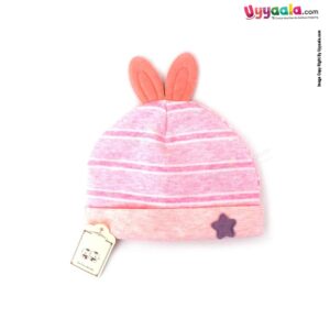 Fancy Cap for Kids 0-6m Age, Pink