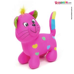 Cat plush soft toy for kids, Pink