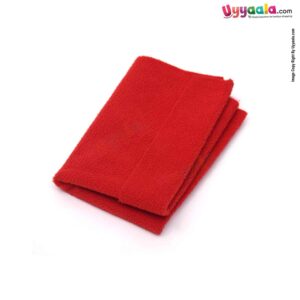 QUICK DRY Waterproof Baby Bed Protector Dry Sheet for Babies  Size Small - Red Color
