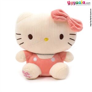 Hello Kitty Soft Toy for Kids Size 27cm - Pink, White
