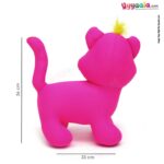 Plush cat soft toy for kids, Pink