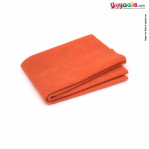 QUICK DRY Waterproof Baby Bed Protector Dry Sheet for Babies Size Small - Orange Color