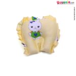 Baby Cotton Premium Bedding Set of 4 with Bolster and Pillow With Rabbit Print 0-12m, Yellow-uyyala-com.myshopify.com-Bedding-Happy Babies