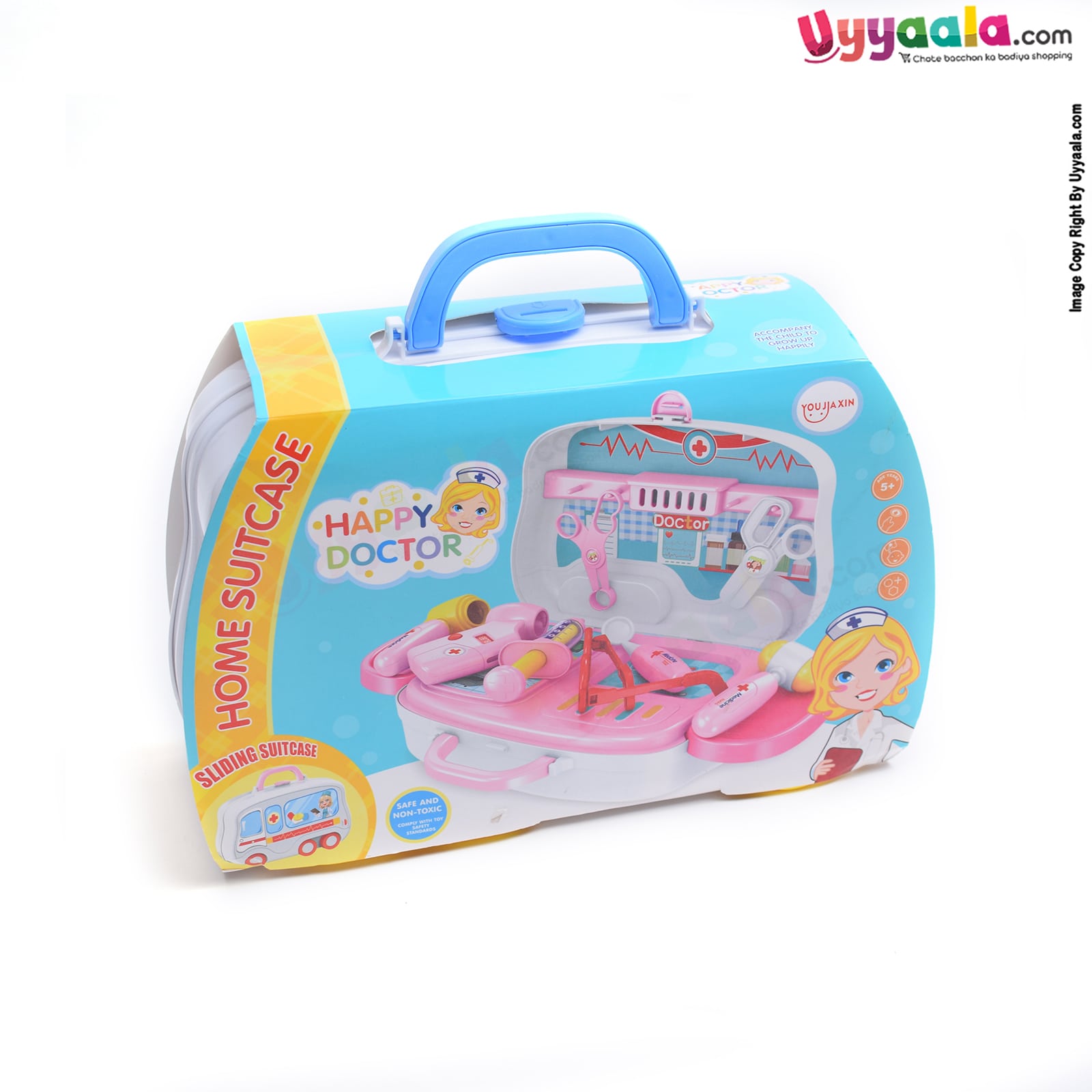 YOUJIAXIN Happy Doctor Home set for kids, 6+ Years Age - Multicolour
