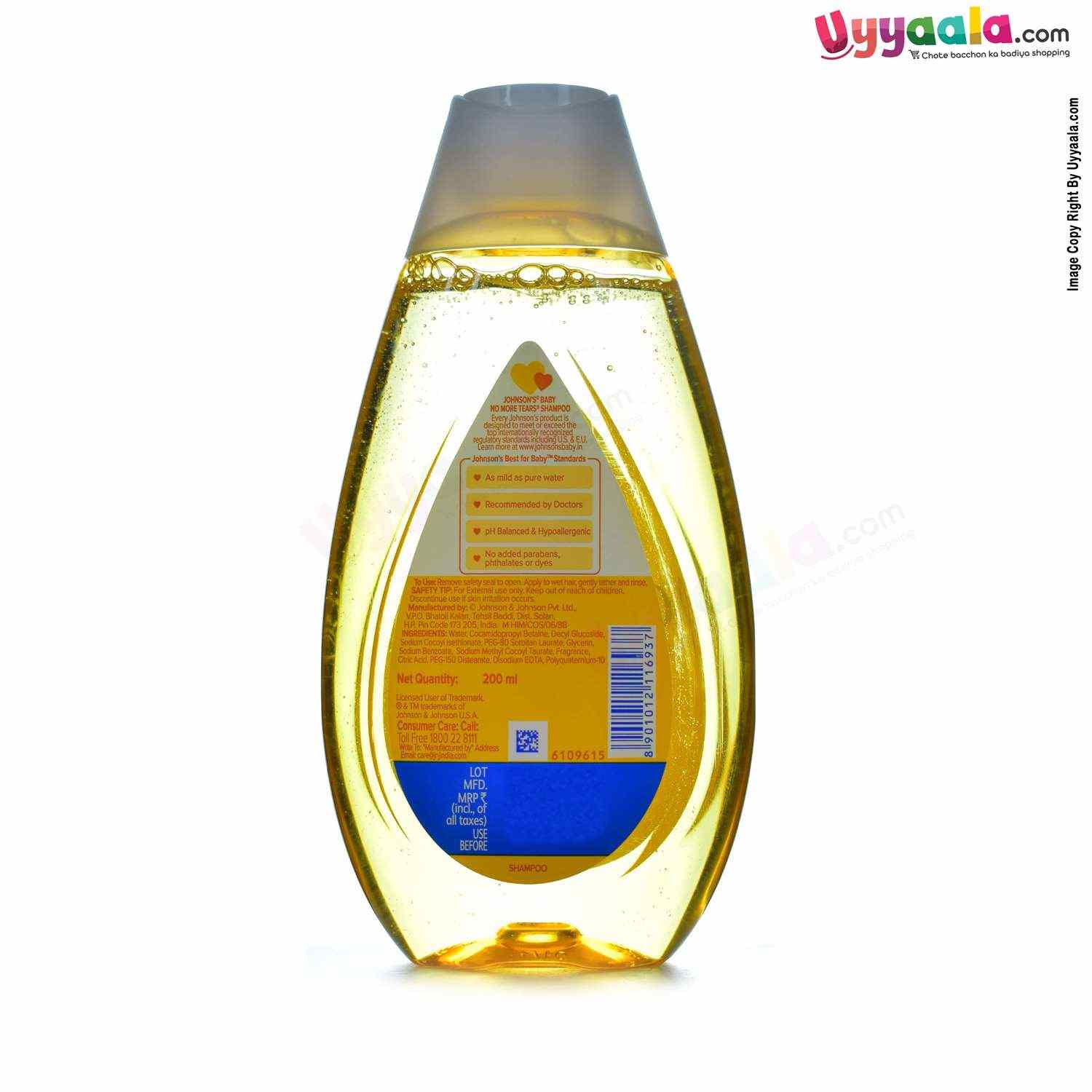 Buy Johnson's Shampoo for Baby with Coconut extracts Online in India at uyyaala.com