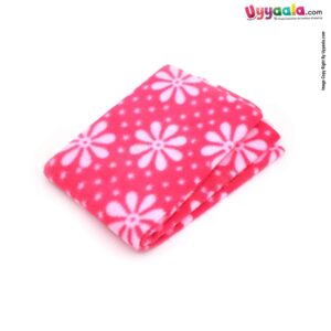 QUICK DRY Waterproof Baby Bed Protector Dry Sheet for Babies with Flowers Print Size Small