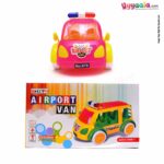 Airport Van Friction Powered Toy for Kids