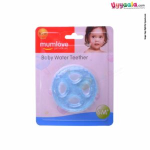 MUMLOVE Baby Water Teether Wheel Shape 6+m Age, Blue