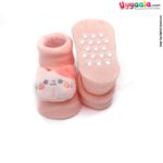 QBEIR Hosiery Cotton Baby Socks with Print, 0 to 12m Age