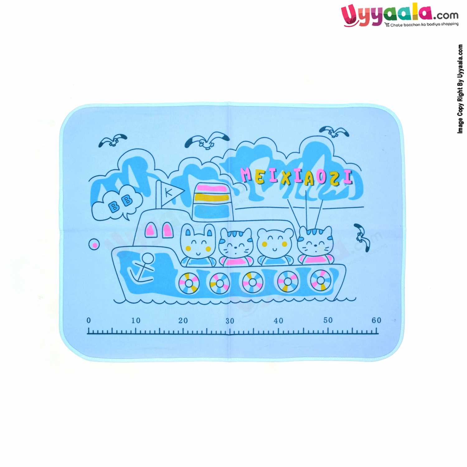 Soft wash proof dry sheet for 0-3 M babies