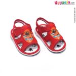 Kids Collection Let's go Chu-Chu Sandals Zuma Dog Model, Red-uyyala-com.myshopify.com-Footwear-Happy Babies