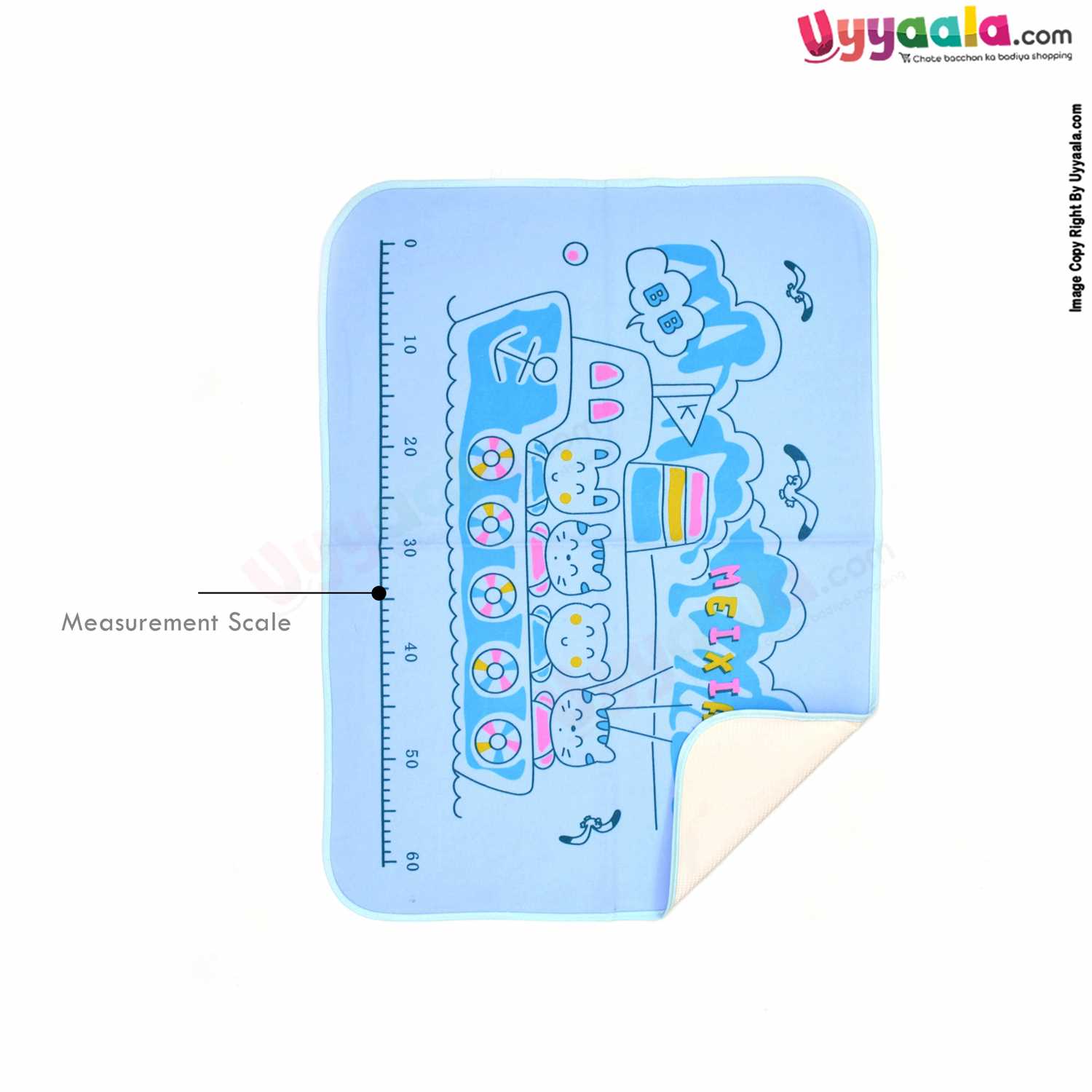 Terry & plastic sheet for babies