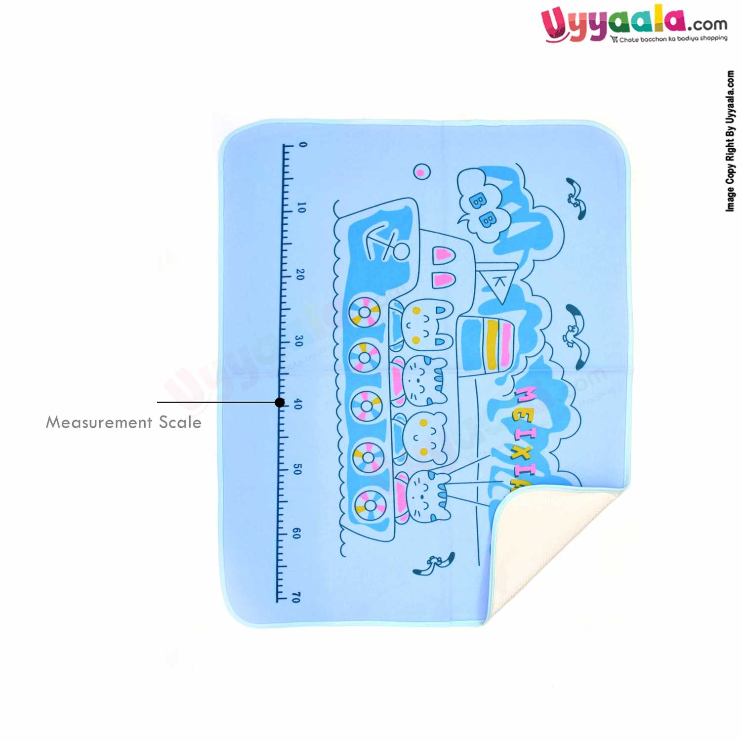 Terry & plastic sheet for babies