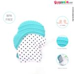 MALARKEY Kids Baby Silicone Mitten Teether Gloves BPA FREE, 3-7m age