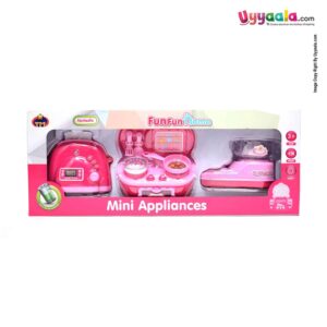 Fantastic Fun Fun Home, Battery Operated Mini Appliances With Lights & Music - 3+Y