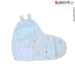 BANANA BABY double Layered Muslin Cotton Swaddle Adjustable Wrapper with Animals Print for Babies