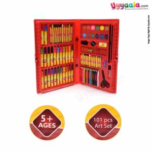 SKYKIDZ Jumbo Art Set for Kids 101pcs 5+Y Age