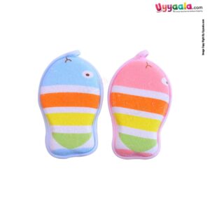 Bath Sponge for Babies Fish Model Pack of 2