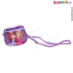Party wear kids hand bag for baby girl with adjustable strip ,two princess print, age 3+ years