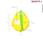 FLASH drum multicolored lights & music toy for kids 3+ age