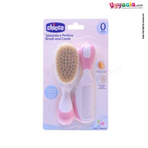 Baby brush & comb set, Pink