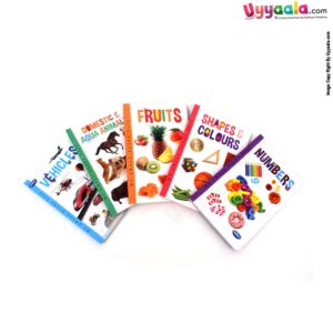 NAVNEET my small board books pack of 5 - 1 - 5 years