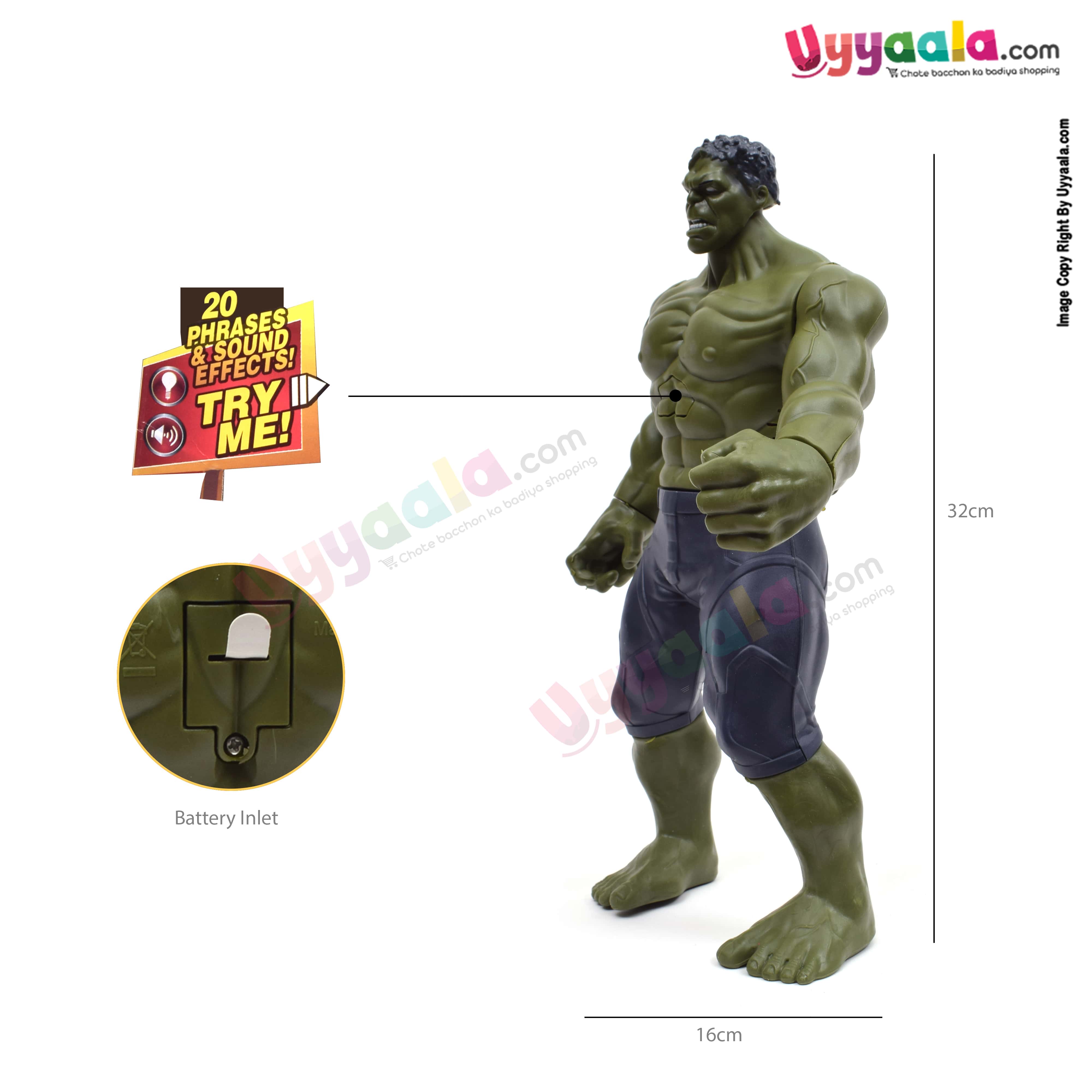 AVENGERS  hulk character super hero toy for kids 5+ age