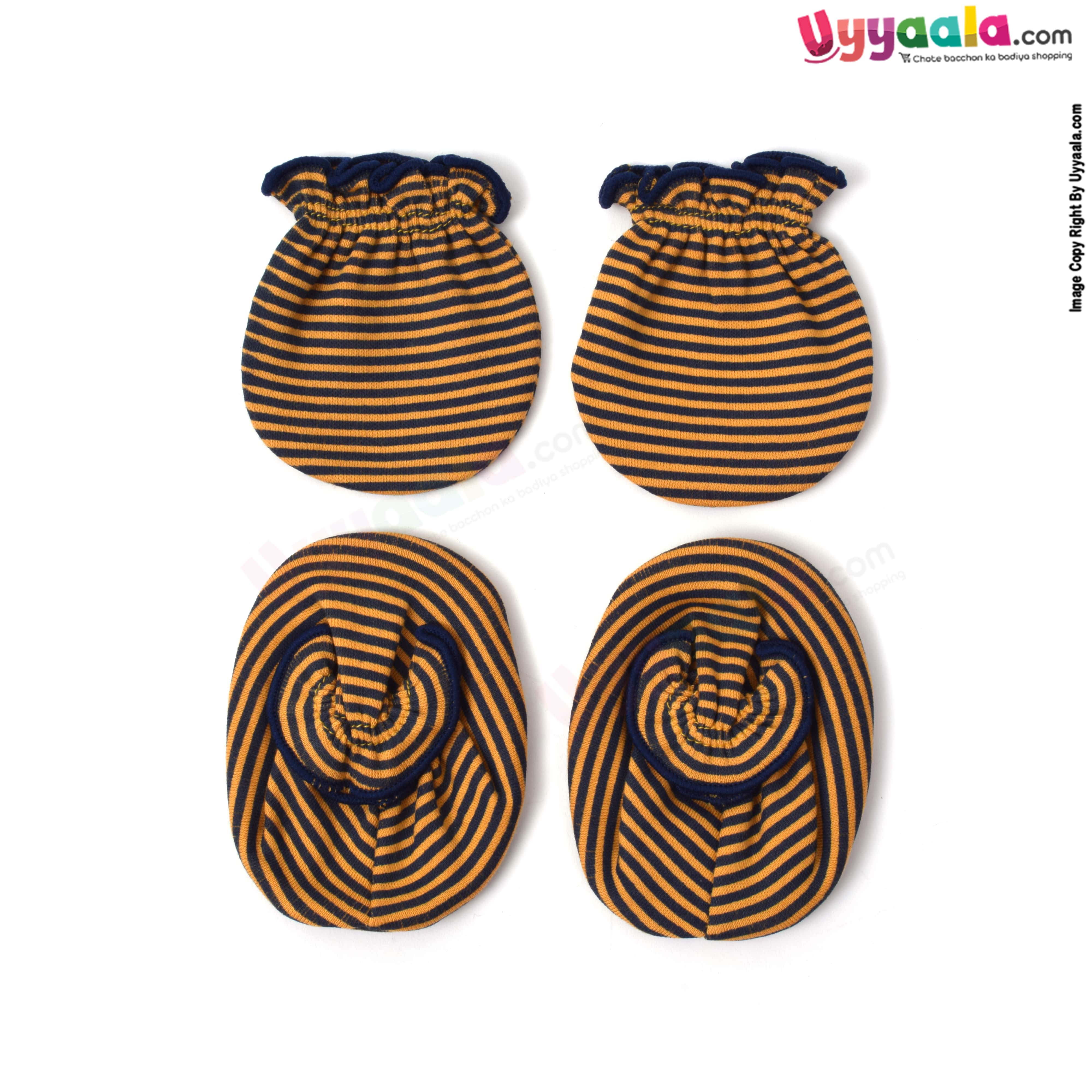 BEN BENNY mittens & booties set for babies