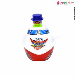 DEO High Speed Push'n Go Ship For Kids - 3+Y, Red & White