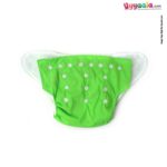 Baby reusable button diaper, Green