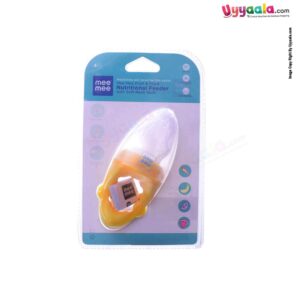 MEE MEE Fruit & Food Nutritional Feeder with Soft Mesh Sack 4+m Age, Yellow