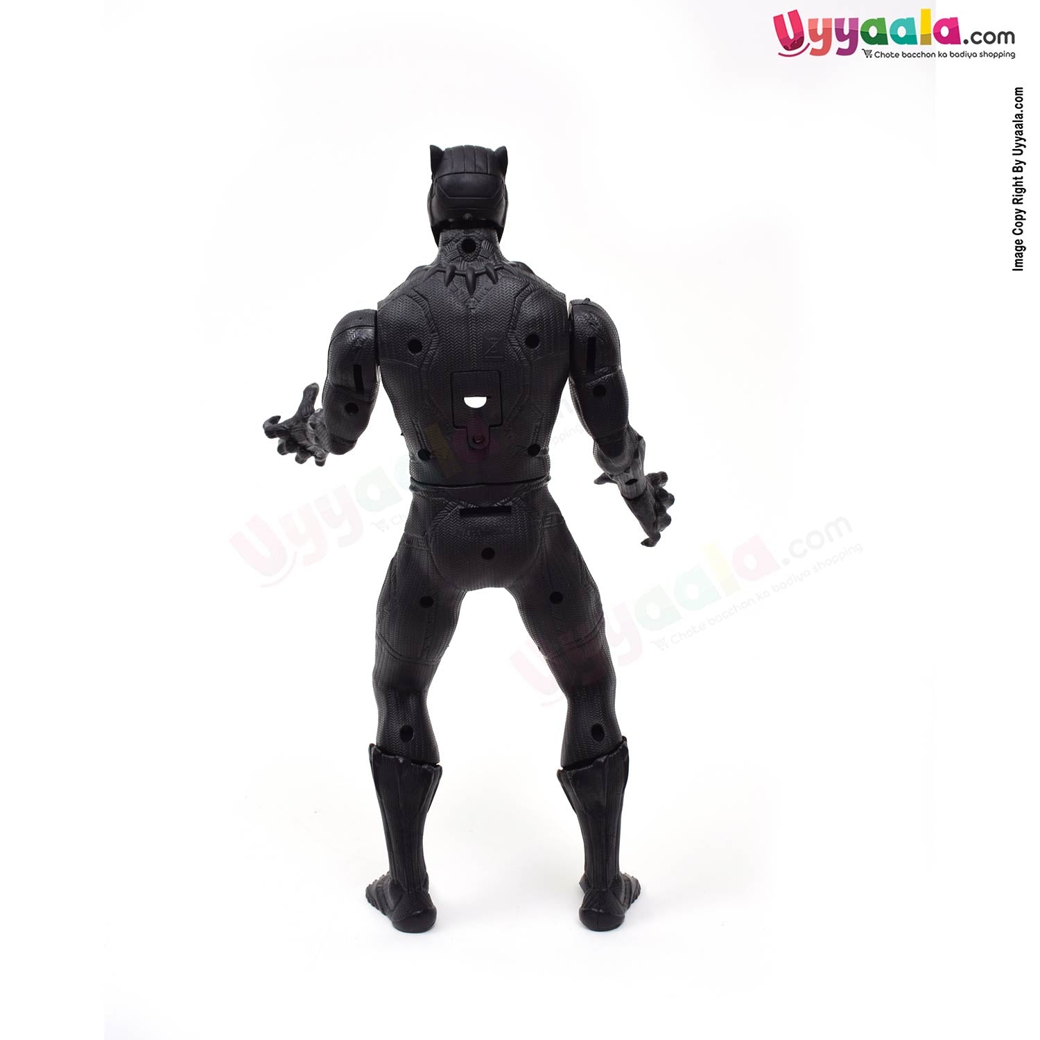 Black panther character super hero toy for kids