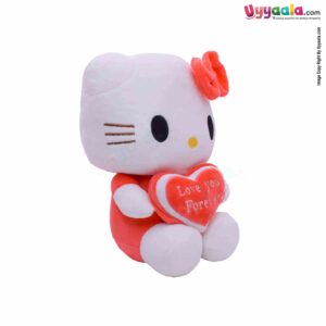 Hello Kitty Soft Toy for Kids - Red, White