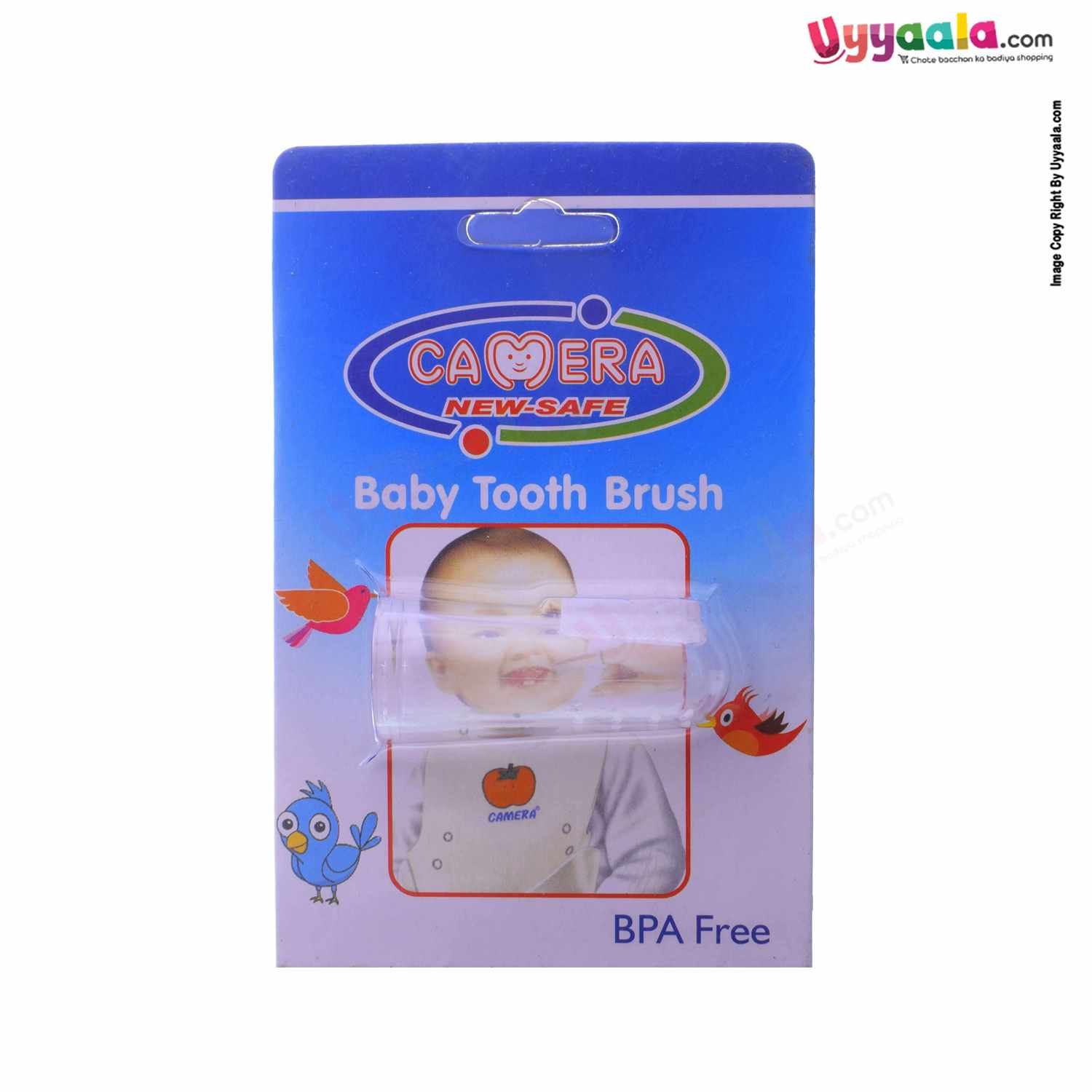 Babies soft finger brush
