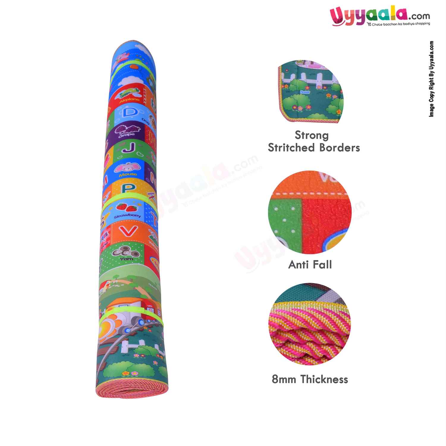 printed crawl mat for babies