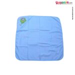 Elephant  printed hooded towel for babies, Blue