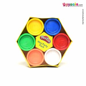 FUNSKOOL Hasbro Play-Doh Mini Party Pack For Kids - 6pcs, 3+Y