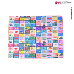 Crawl Mat Dual Side Print With Dolphin & Alphabets Size - 6ft